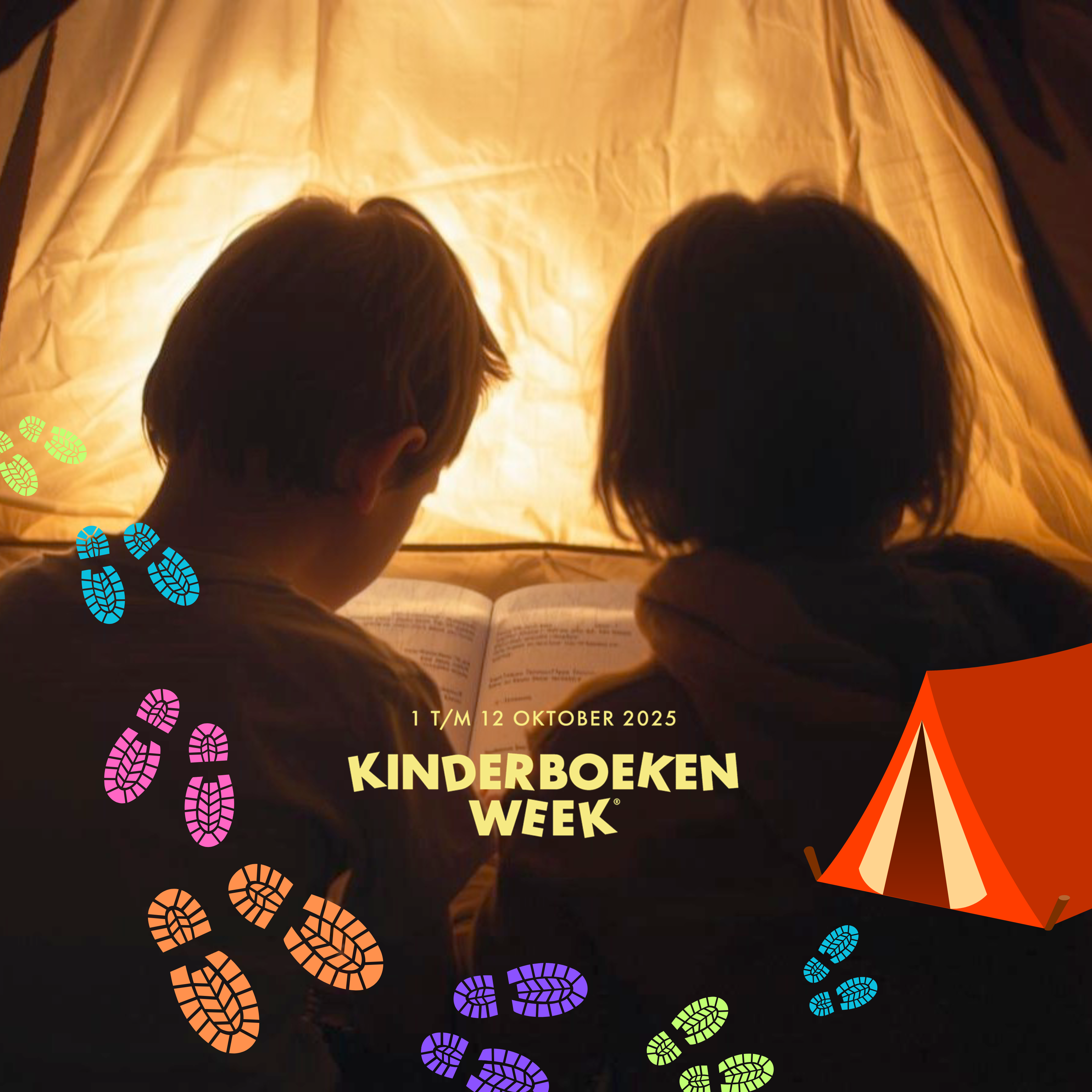 Slaapfeestje tussen de boeken - Kinderboekennacht bij Van Piere
