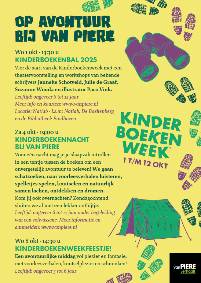 Activiteitenflyer Kinderboekenweek 2025